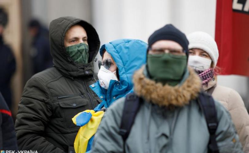 украинцы в масках